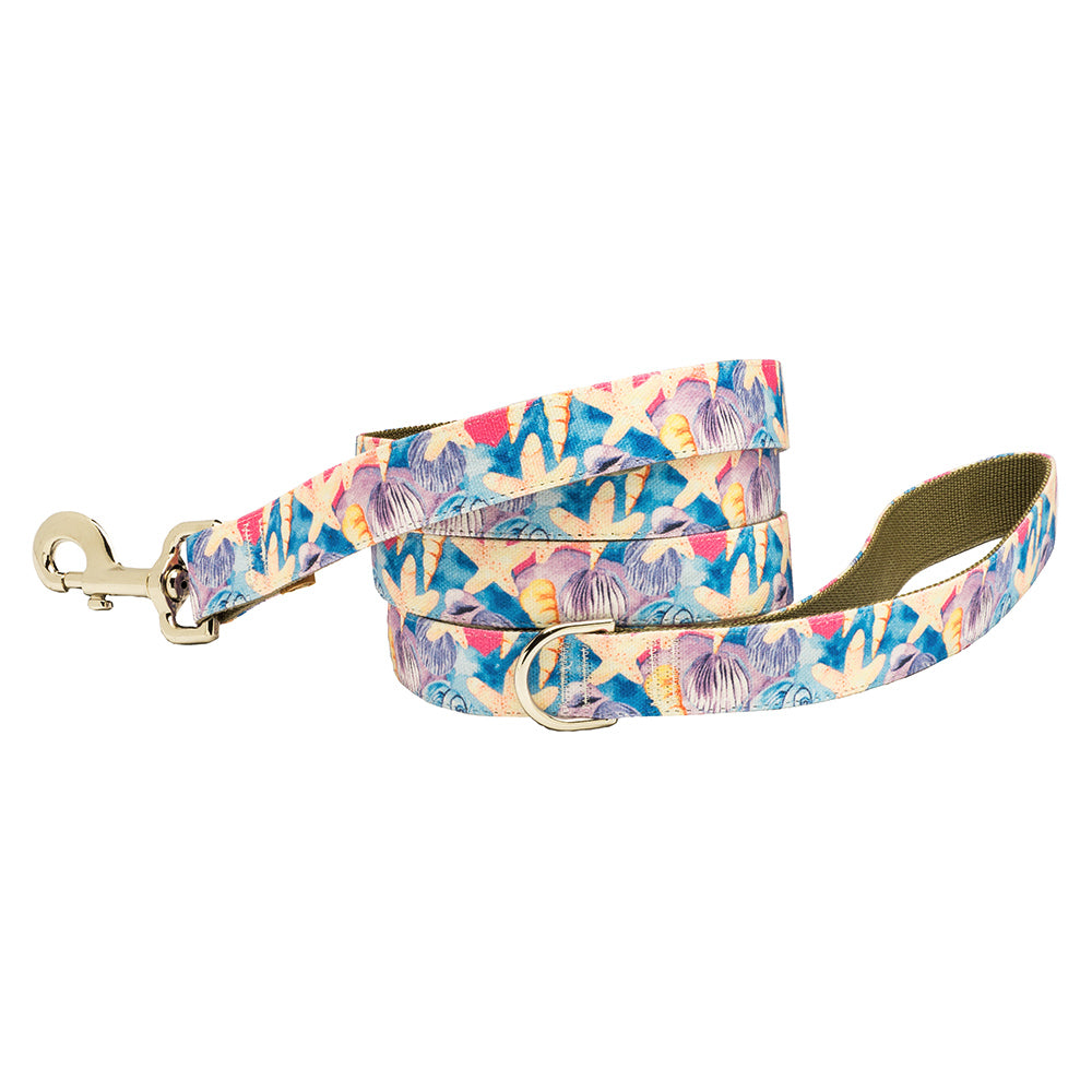 Seashells and Starfish on the Beach Dog Lead