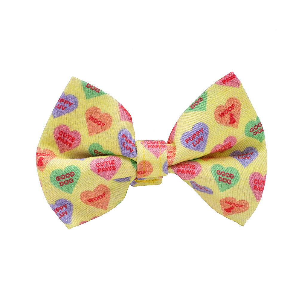 Our Good Dog Spot Sweet Hearts Valentine Bow Tie