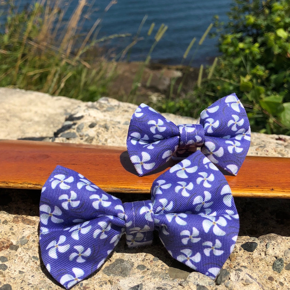 Our Good Dog Spot Purple Opulence Propeller Bow Tie