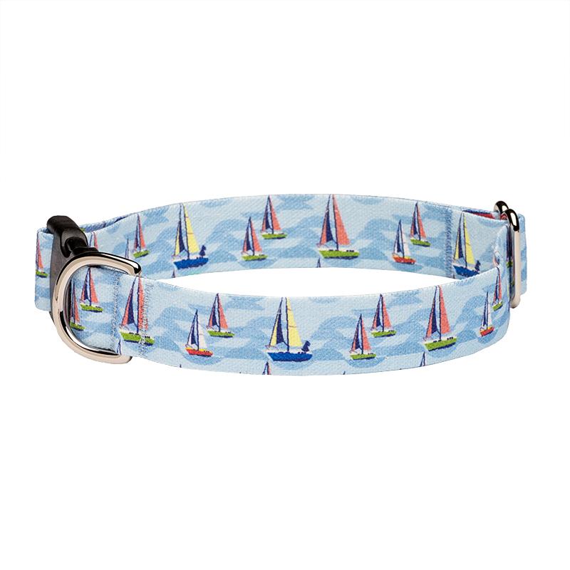 Our Good Dog Spot On the Wind Sailboat Dog Collar