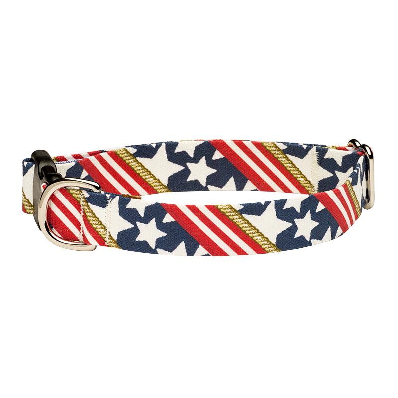 Our Good Dog Spot Stars and Stripes Forever dog collar